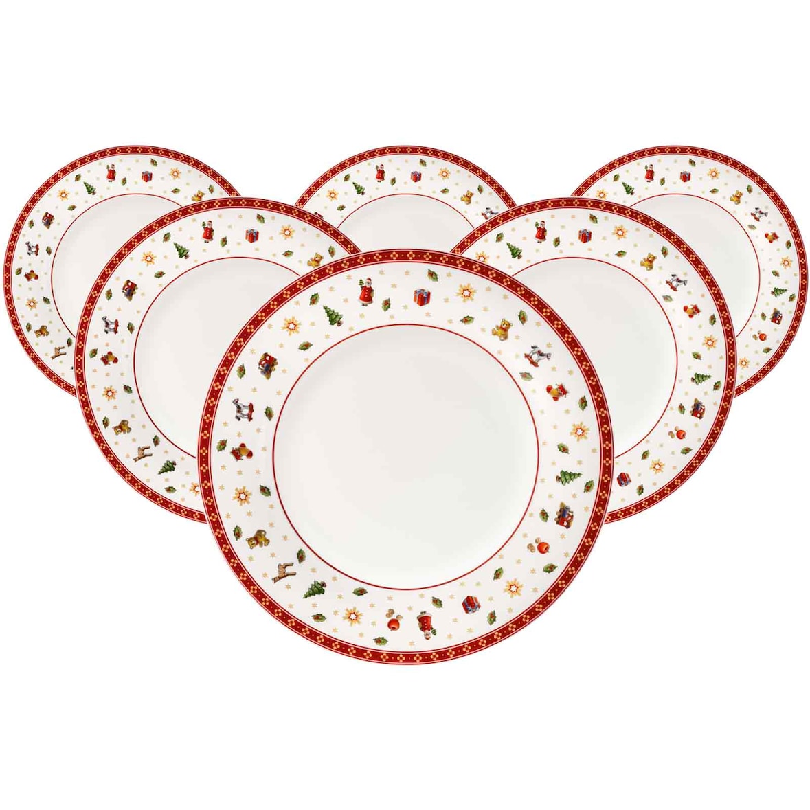 Villeroy & Boch Toy's Delight Speiseteller ø 26,8 cm Weiß 6er Set