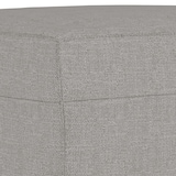 thumbnail of Helloshop26 - Panca/panca 70 x 35 x 41 cm tessuto grigio chiaro 02_0010585