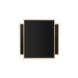 thumbnail of ALLboards Tableau noir à craie 100×80 cm avec cadre en bois ECO