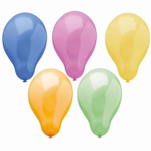 PAPSTAR, Ballonnen Ø 25 cm assorti kleuren "Trend"