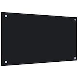 thumbnail of DELUKE® Küchenrückwand Glas - 70x40cm Schwarz Wandverklediung Küche Wandschutz Spritzschutz Herdspritzschutz Glasplatte Rückwandküche Küchenwand