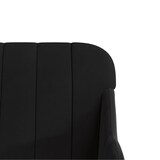 thumbnail of vidaXL Sitzbank Schwarz 110x76x80 cm Samt