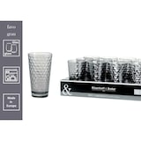 thumbnail of Ritzenhoff & Breker Favo Longdrinkglas 400 ml grau 12er Set