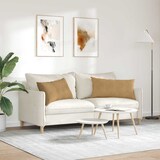 thumbnail of vidaXL Sofakissen 2 pcs Braun 80 x 40 cm Cordstoff