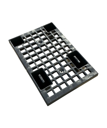 Pallet Pedana In Plastica Per Stoccaggio Merci Cm 40x60x12,5 H Resistente Professionale Per Magazzini