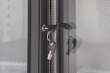 thumbnail of GastroHero Barkühlschrank ECO 230 schwarz 218 Liter Getränkekühlschrank Schiebetüren LED unterbaufähig Umluft