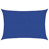 thumbnail of Toldo de vela HDPE azul 160 g/m² 2,5x4 m