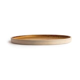 thumbnail of Olympia Canvas platte ronde borden roestoranje 25cm