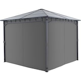 thumbnail of tectake Tuinpaviljoen Caracas, weerbestendig, polycarbonaat-dakplaten - 3 x 3 m - 405153