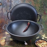 thumbnail of Maysternya™ Gietijzeren Dutch Oven - 12 Liter - Outdoor cooking - BBQ braadpan gietijzer - Zwart