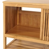 thumbnail of Teak-Waschbeckenunterschrank HWC-M70, Waschtisch Schrank, hochwertiges B-Grade-Teak (Kernholz, 20-30 Jahre), 81x106x55cm