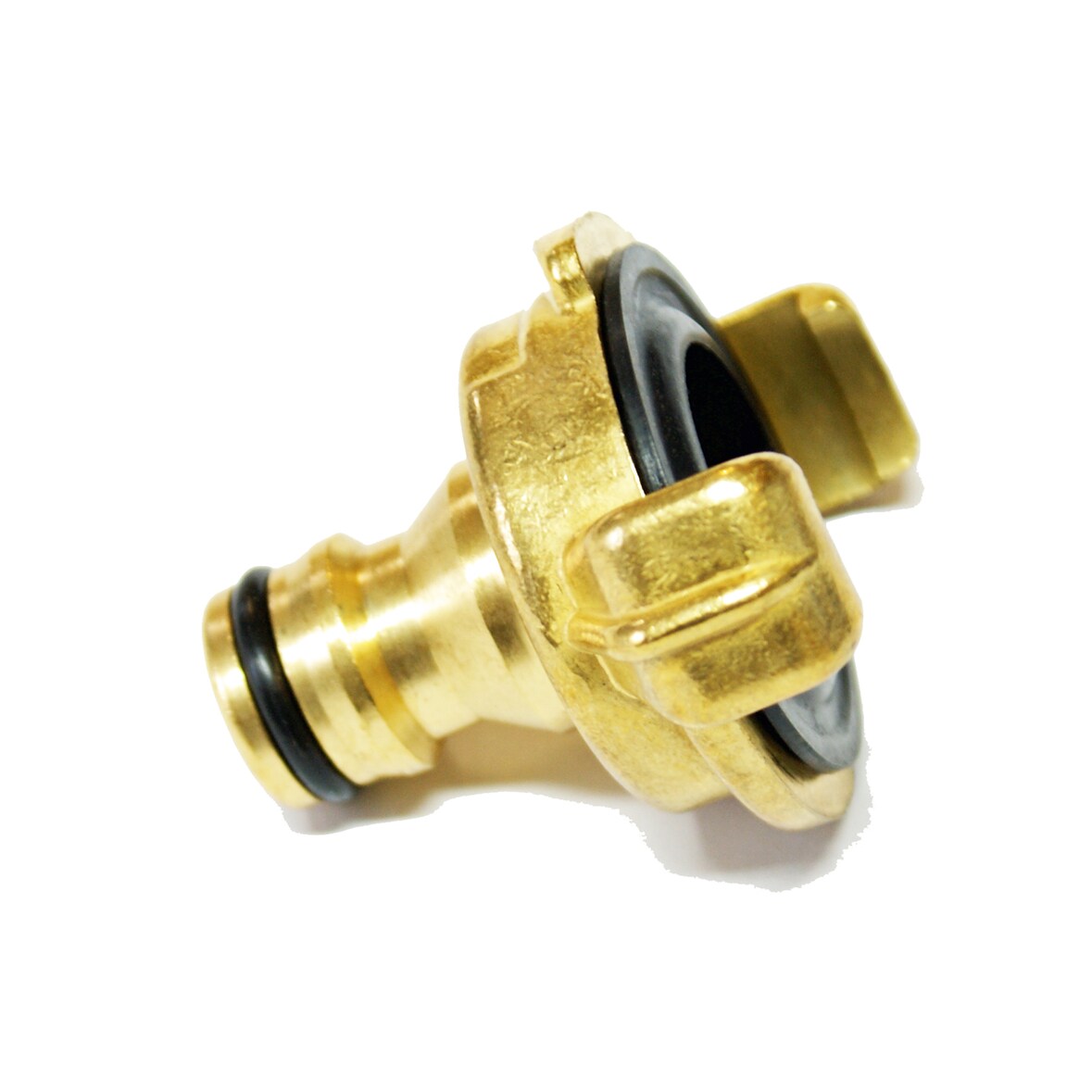 Messing Gartenschlauch Adapter Übergang GK auf Steckkupplung