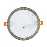 thumbnail of efectoLED Placa LED 15W Circular SuperSlim Silver Corte Ø 170 mm Blanco Frío 6000K - 6500K