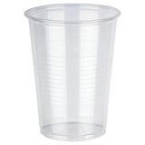 thumbnail of 400x Trinkbecher transparent klar 0,4 l 400 ml mit Füllstich Schaumrand PP