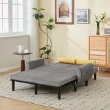 thumbnail of Multiform-Lounge-Sessel Sofa 133x77x85 Grau, Verstellbare Rückenlehne, Stauraum, Flexibel und ergonomisch, Komfortabel für Zuhause