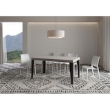 thumbnail of Itamoby Tavolo allungabile 90x160/420 cm Flame cashmere gambe antracite