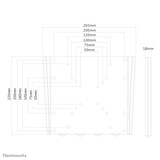 thumbnail of Neomounts Monitor-Wandhalterung
