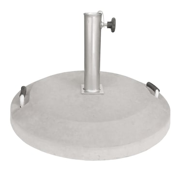 Base de chapéu 45Kg, em betão natural