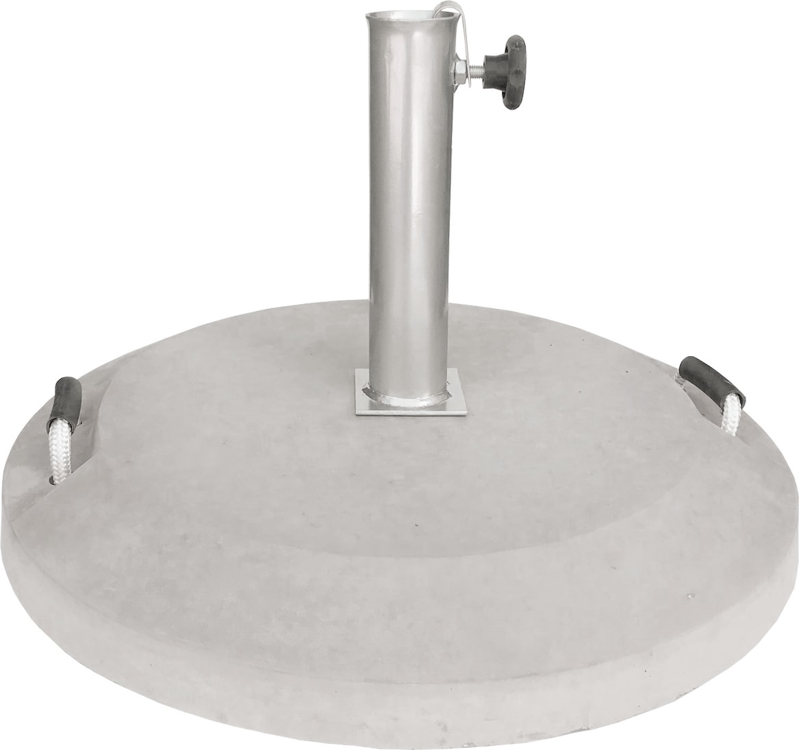 Base de chapéu 45Kg, em betão natural
