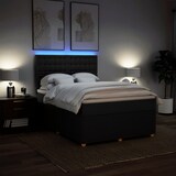 thumbnail of vidaXL Boxspringbett mit Matratze Schwarz 160x200 cm Stoff