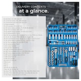 thumbnail of tectake Boîte à Outils avec 171 Pièces (Douilles + Outils à Cliquet)  Bleu
