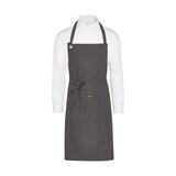 thumbnail of PROVENCE - Eyelet Bib Apron with Pocket: One Size / Black