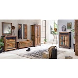 thumbnail of SIT Möbel Wand-Garderobe | 4 Doppel-Haken | Altholz bunt | Metall antikschwarz | B 35 x T 8 x H 110 cm | 03563-98 | Serie BALI