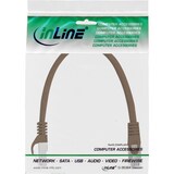 thumbnail of InLine® Patchkabel, SF/UTP, Cat.5e, braun, 0,3m