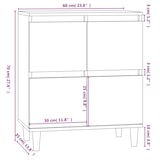 thumbnail of Helloshop26 - Buffet Sideboard Kommode Kleiderschrank Aufbewahrungsmöbel Organizer für Küche Wohnzimmer Lounge 60 x 35 x 70 cm 02_0031975