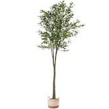 thumbnail of tectake Árbol de olivo artificial OLEAND, con textura realista  Verde