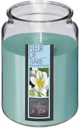 thumbnail of WellHome - Set aus 2 Duftkerzen im Glasbehälter mit Tiareblüte- und Himbeerduft Ø10x14,5 cm