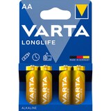 thumbnail of Varta Piles alcalines Longlife AA LR6 Blister x 4 unités