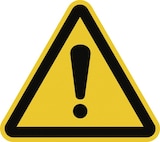 thumbnail of Dreifke® Allgemeines Warnzeichen ISO 7010, Alu, 100 mm SL