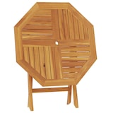 thumbnail of vidaXL Klappbarer Gartentisch 85x85x76 cm Teak Massivholz