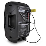 thumbnail of Enceinte sono mobile amplifiée 700W 12" LED/USB/BT/SD/FM + 2 micros sans-fil PARTY12 SA50593A-N1