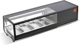 thumbnail of Gasfrit – Kühlaufsatzvitrine aus Edelstahl für Tapas, Tischmodell, 4 Schalen