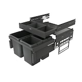 thumbnail of NABER Cox® Base 360 S/600-3 mit Base-Board Abfallsystem Vollauszug, 2x10 & 22 L