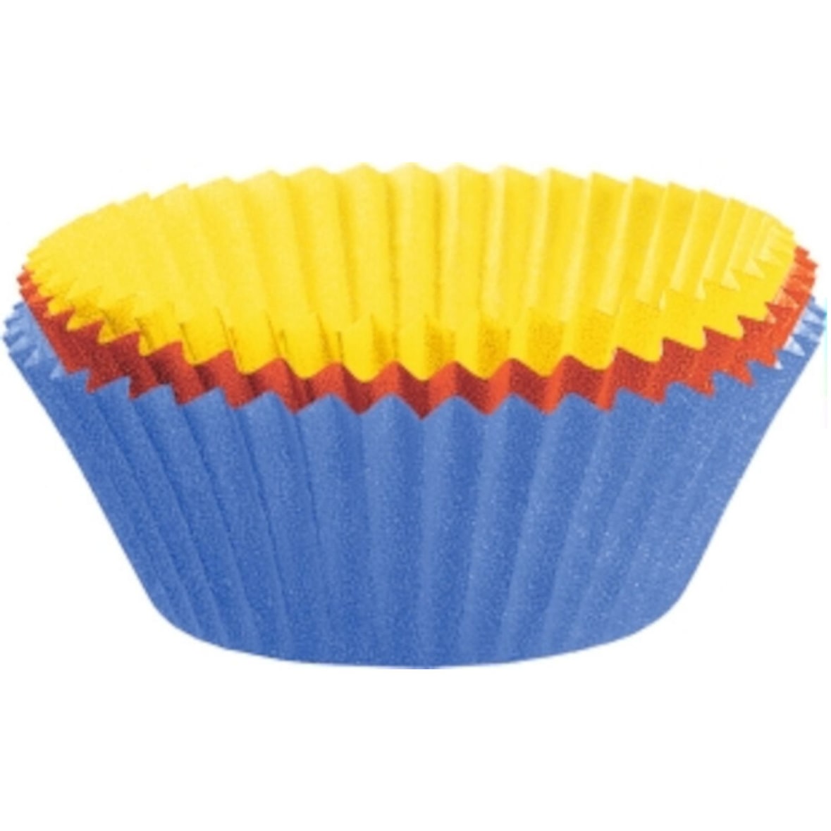 Muffin-Papierbackförmchen 70 mm, farbig, 150er-Pack