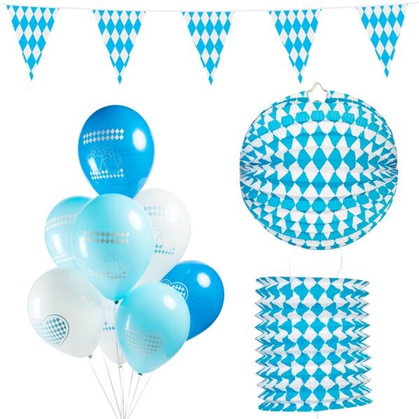 Oktoberfest Partyset Dekoration Party Deko Wiesn Party