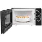 thumbnail of Exquisit Mikrowelle MW 900-030G schwarz | Grill | max. 1000 W | Garraum 20 l | Schwarz Front