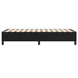 thumbnail of Décoshop26 - Sommier à lattes sur pieds cadre de lit 90x190 cm tissu noir TDL0206975