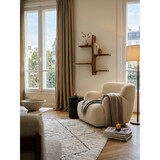 thumbnail of Wandregal 58x60x15 cm Sheesham Massivholz Baum-Form Hängeregal Modern, Großes Design Schweberegal, Regal Hängend Wohnzimmer, Bücherregal Wand