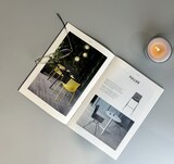 thumbnail of Restootab - Tischplatte Ø70 Dekor Grau medio Kanten in Holzoptik