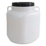 thumbnail of plasteo® 40 Liter Schraubdeckelfass weiß Weithalsfass, Lebensmittelecht, BPA-Frei, Futtertonne Kunststofffass Deckelfass Regentonne Sauerkrautfass