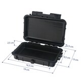 thumbnail of HMF ODK500 Outdoor-Koffer klein, wasserdichte Box für Boot und Freizeit 19 x 13 x 5,5 cm