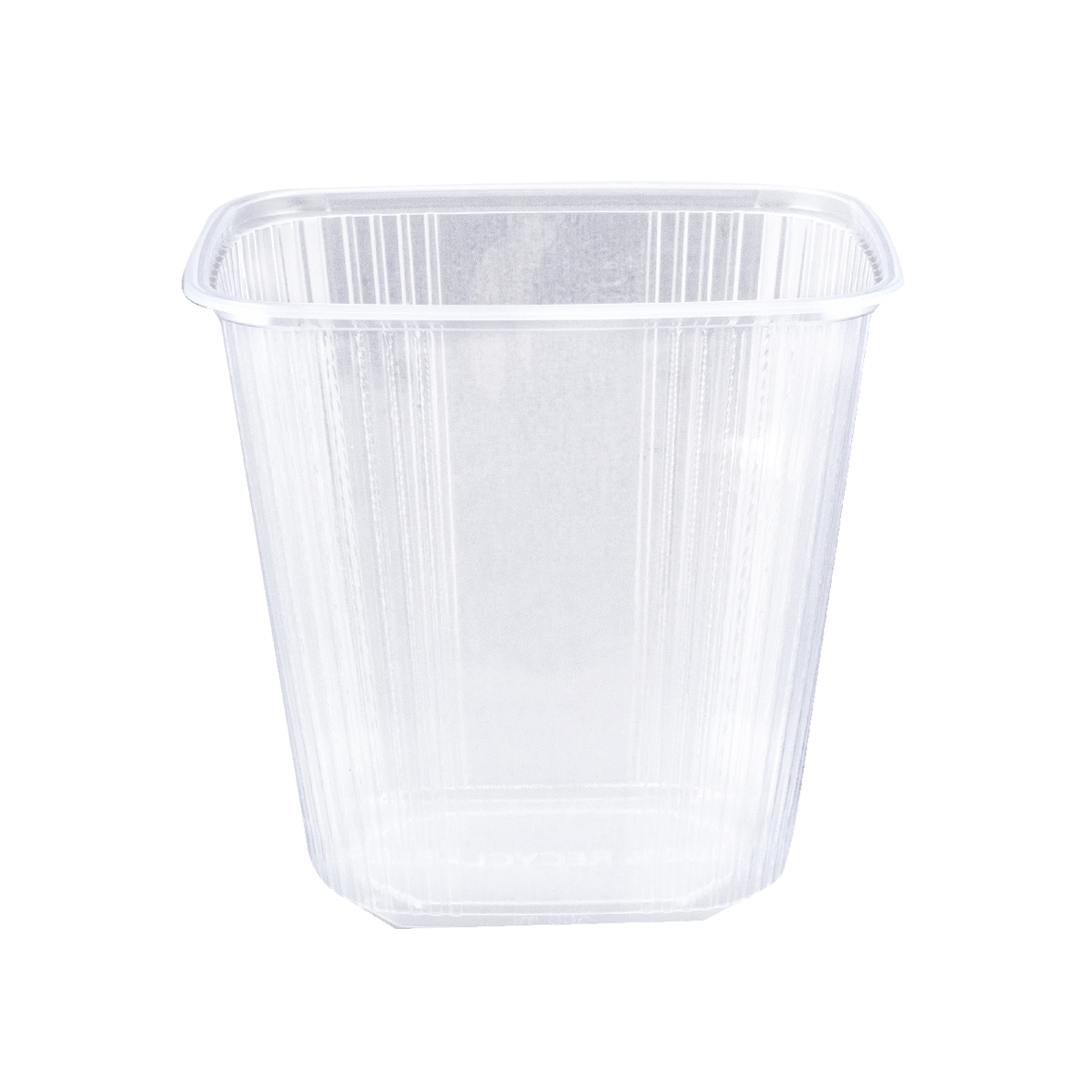 METRO Professional Feinkostbecher, Polypropylen, 10.8 x 8.2 x 10.4 cm, 500 ml, transparent, 100 Stück