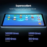 thumbnail of Tablette Tactile 10 Pouces Android 4G LTE 8GB RAM 128GB ROM Dual SIM WiFi Bluetooth Bleu Clair YONIS