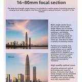 thumbnail of Appareil Photo Numérique 5K 8MP Zoom Optique Écran Tactile Vlog Blanc Noir YONIS