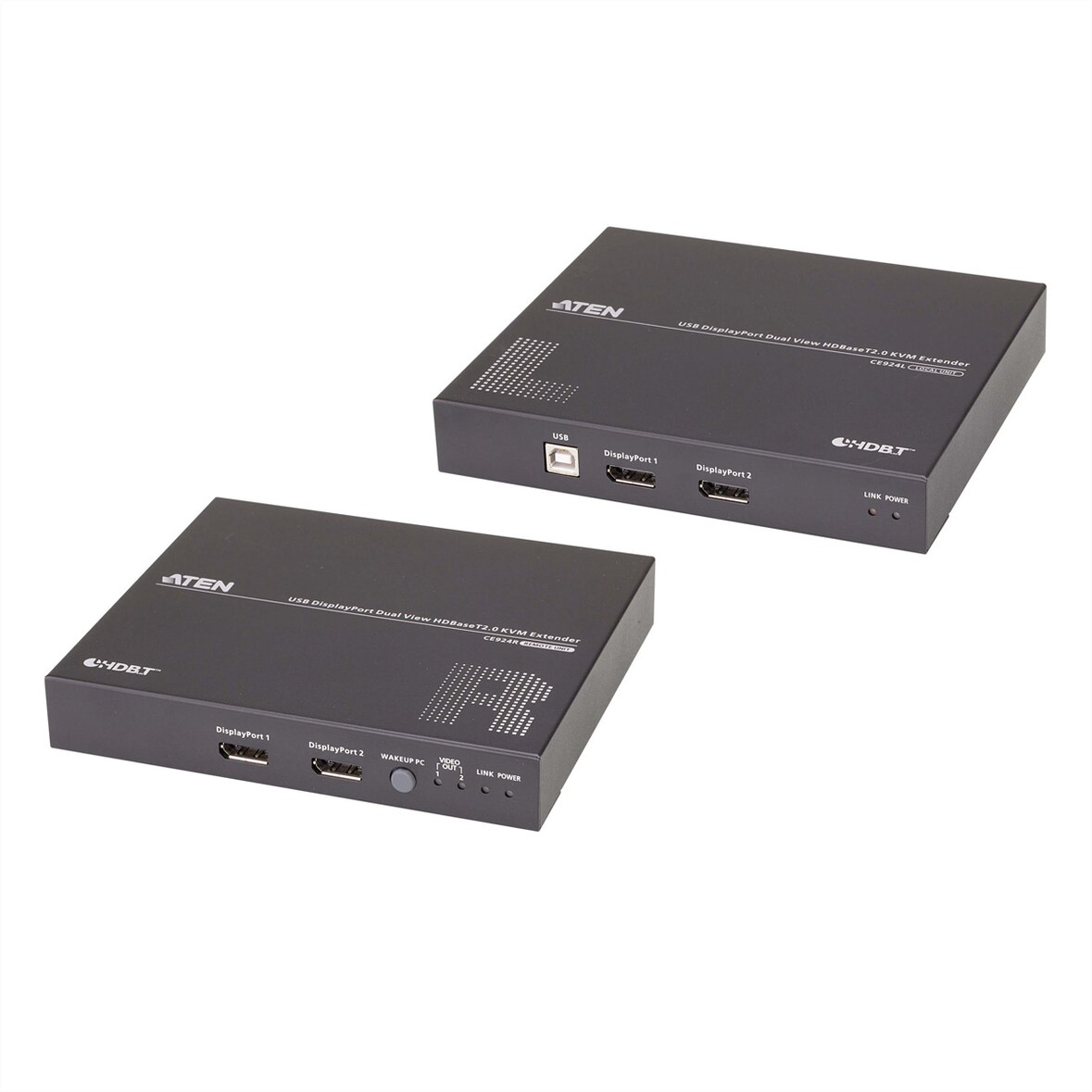 ATEN CE924 USB DisplayPort Dual-Anzeige HDBaseT 2.0 KVM Extender
