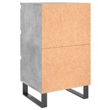 thumbnail of vidaXL Nachttische 2 Stk. Betongrau 40x35x69 cm Holzwerkstoff